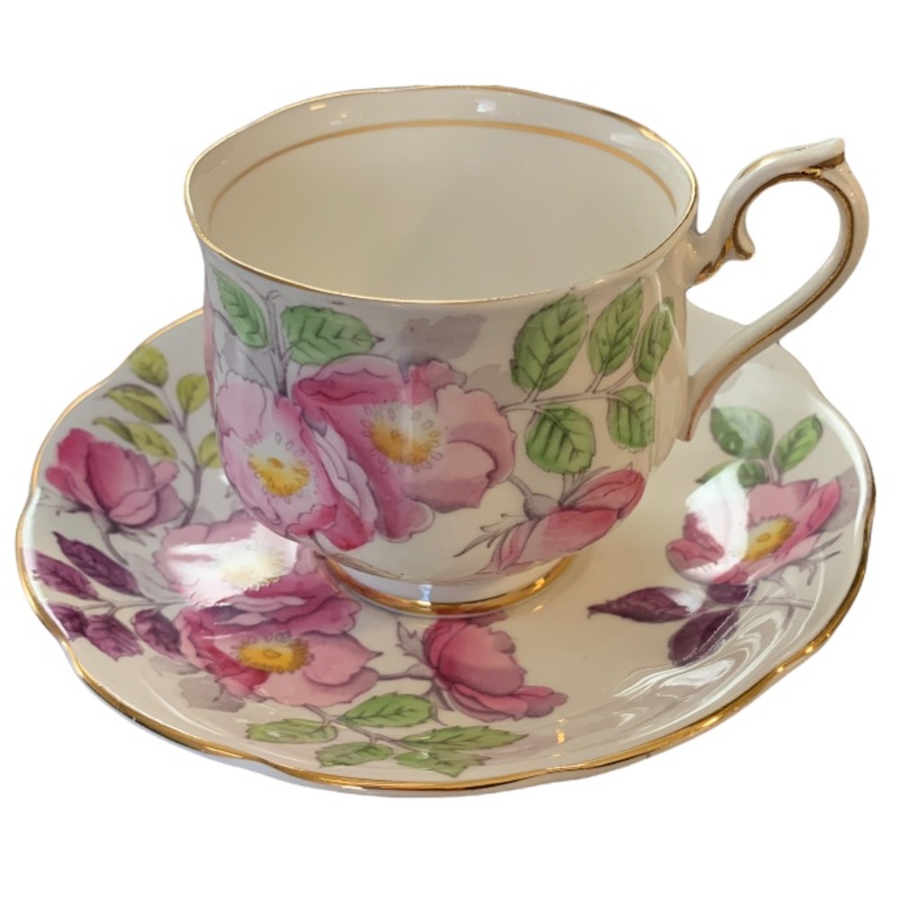 Vintage Royal Albert Bone China Tea Set. Cup and saucer.